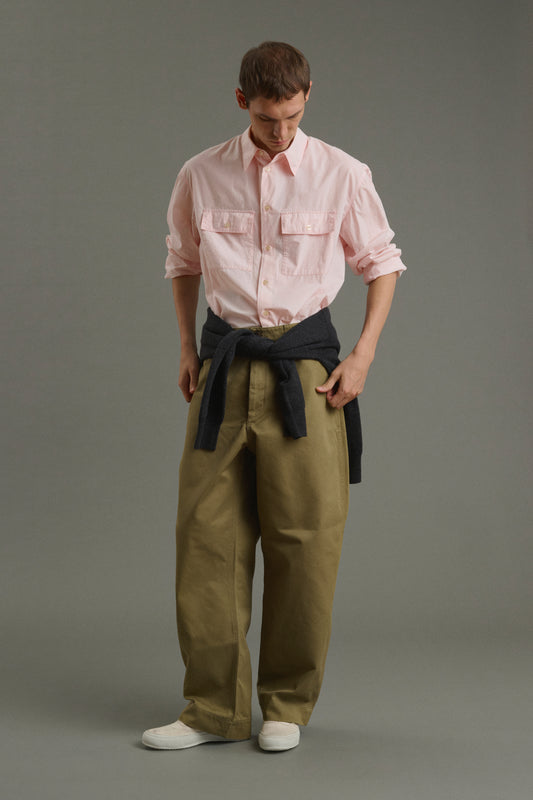 Shirt Isaac - Pale Pink - Cotton - Men
