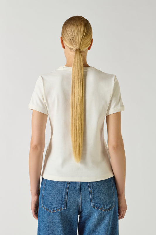 Tee-Shirt Aristide - Blanc - Coton - Femme