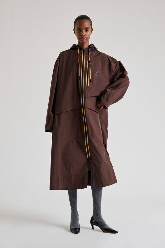 Pradel Trench Coat - Chocolate Oversized Women's - Soeur