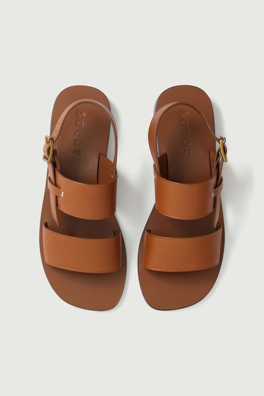 Sandales Douglas - Naturel - Cuir - Femme