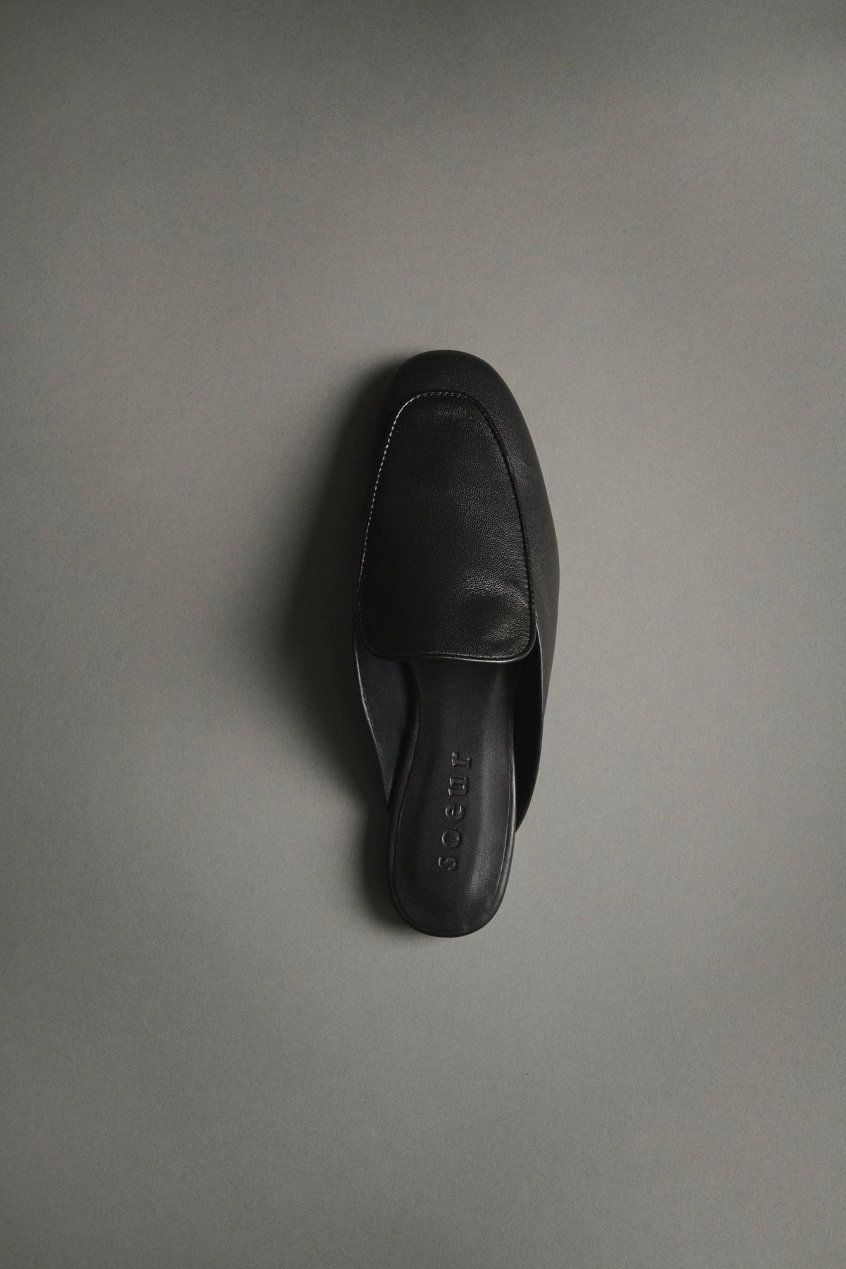 Mules Antonine - Black - Leather - Women