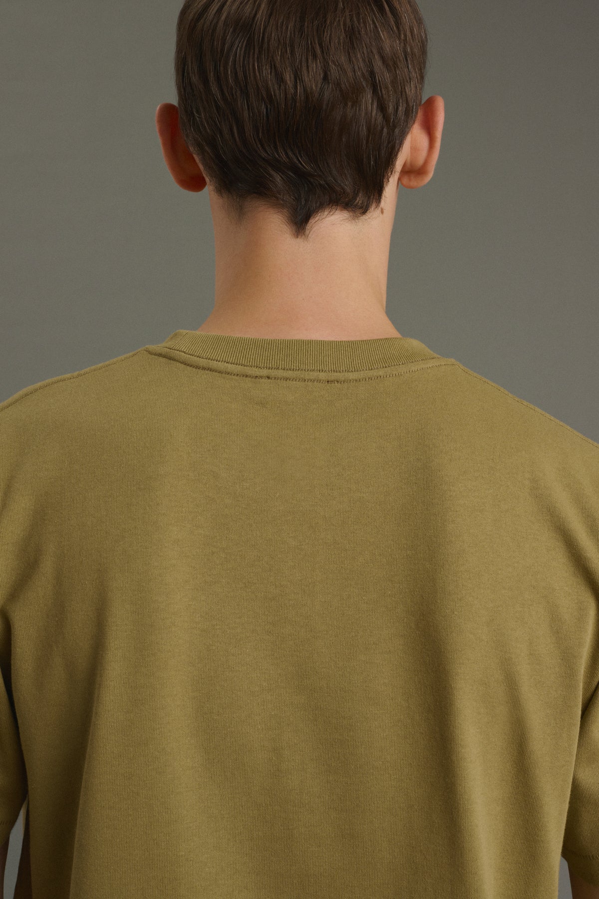 T-Shirt Owen - Light Khaki - Cotton - Men