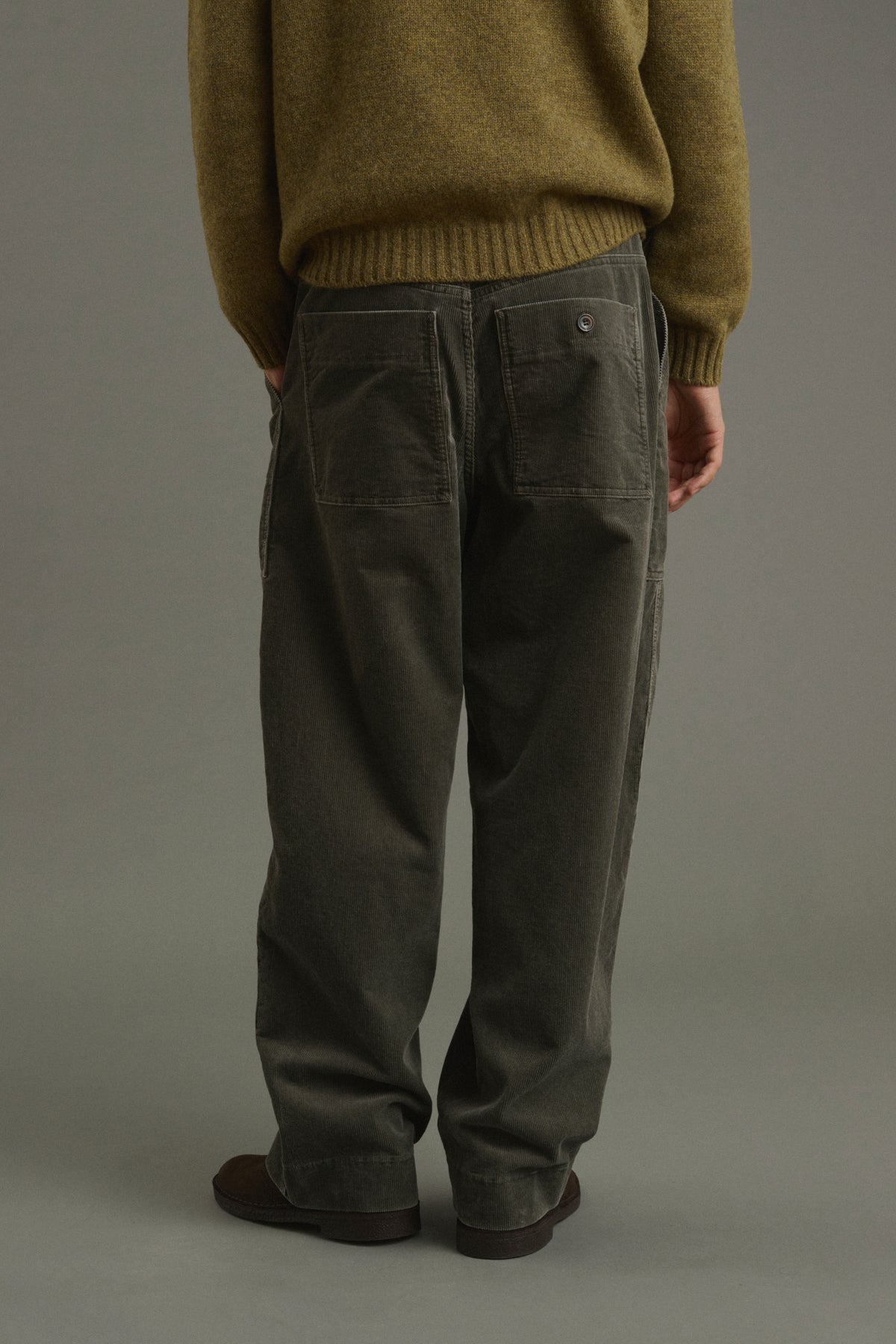 Trousers Kurtis - Grey-Green - Cotton - Men vue 4