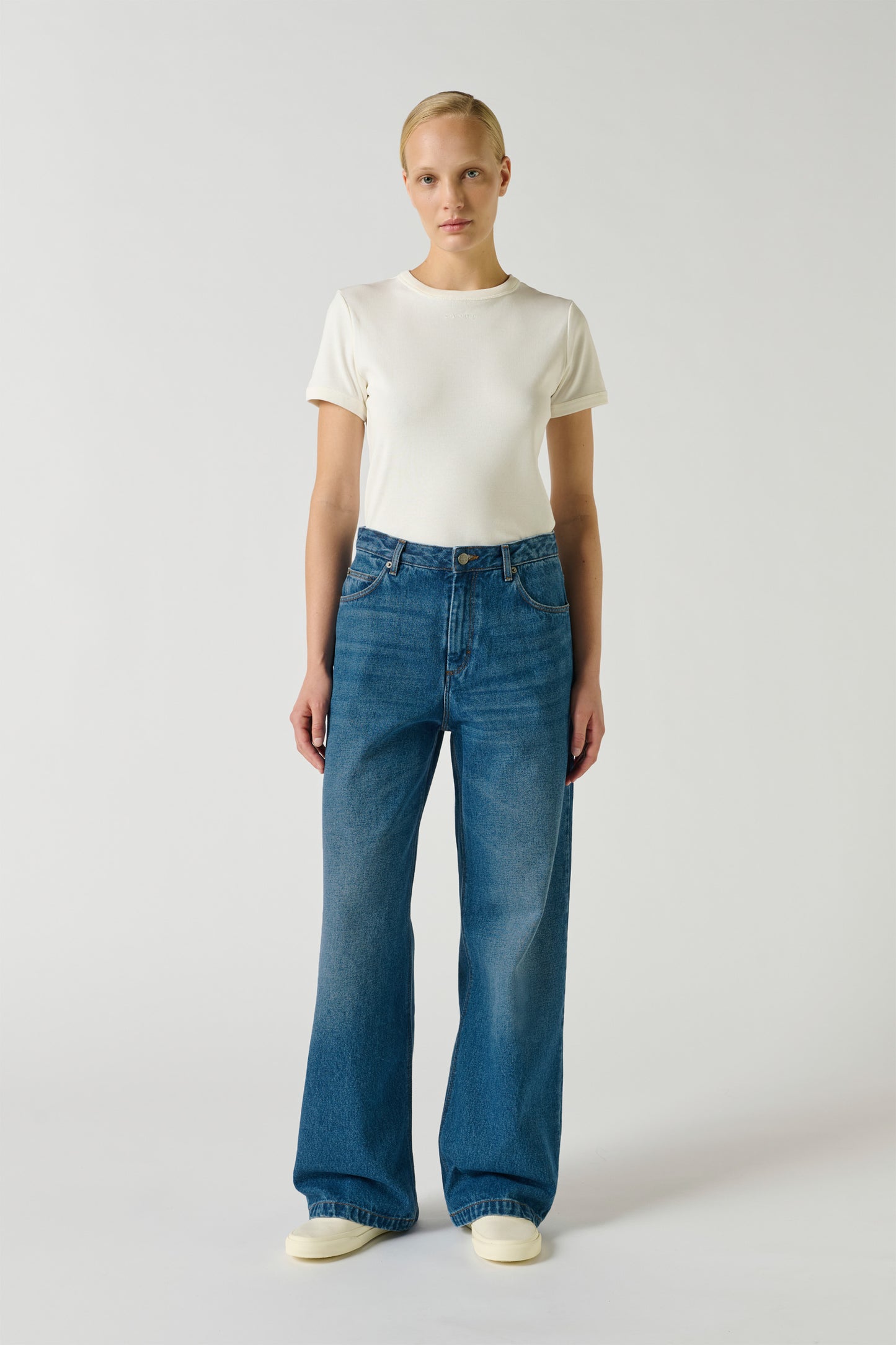 Jeans Calvin - Blue - denim - Women