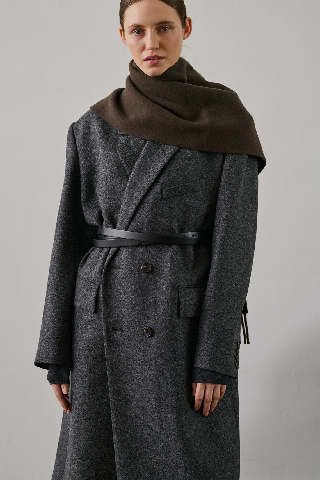 Manteau Coligny - Gris - Laine - Femme