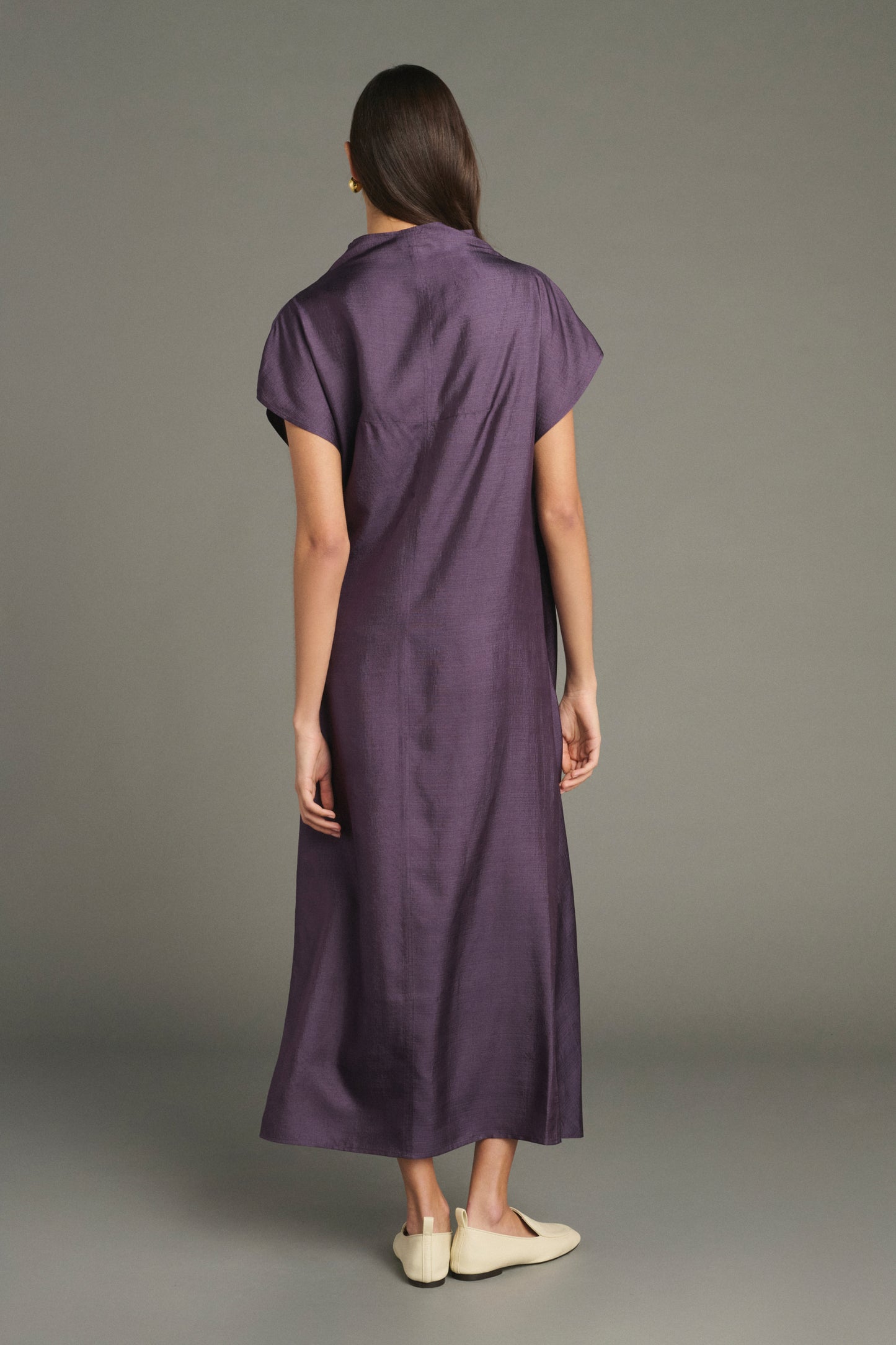 Foggia dress - Violet - Silk - Women