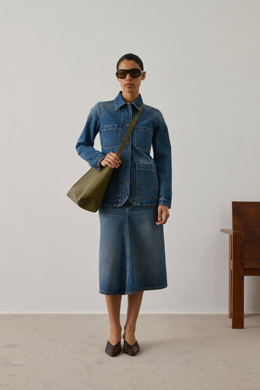 Veste Garry - Bleu - Coton - Femme