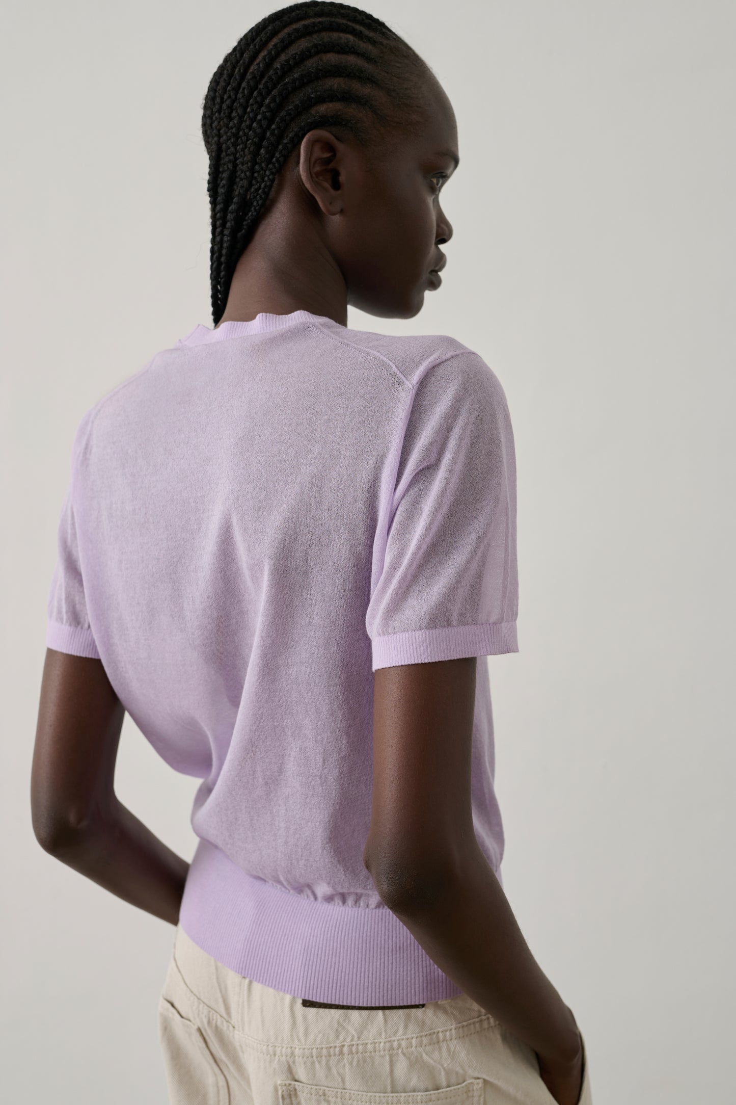 Dua pullover - Parme - Cotton - Women