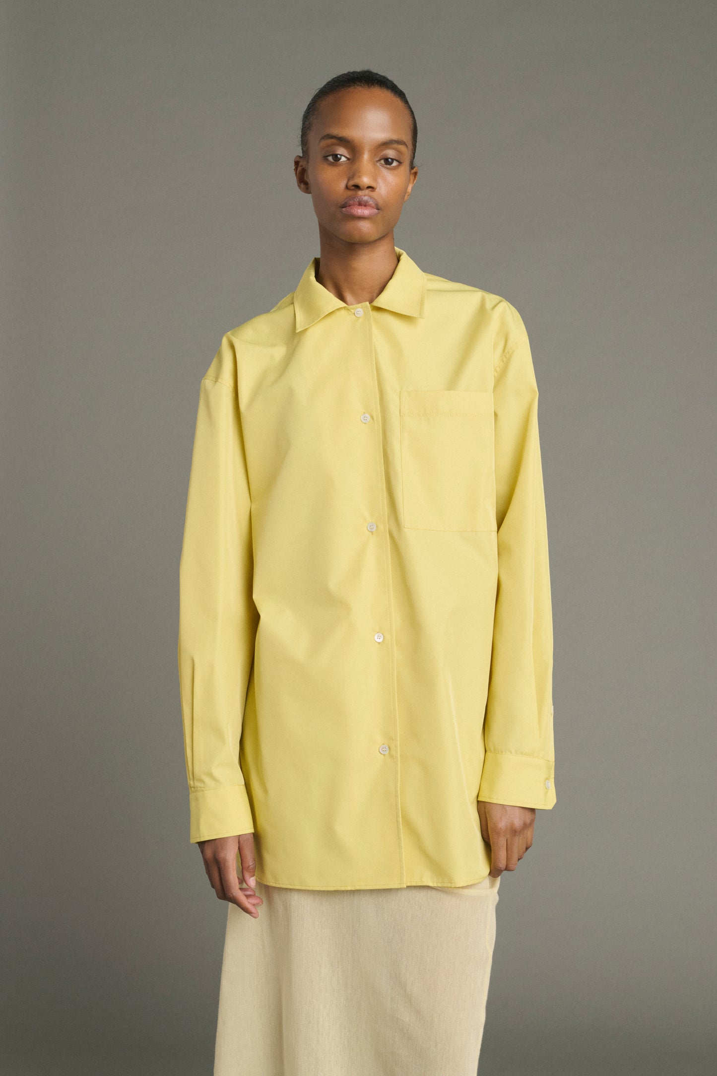 Kita shirt - Yellow/Beige - Women