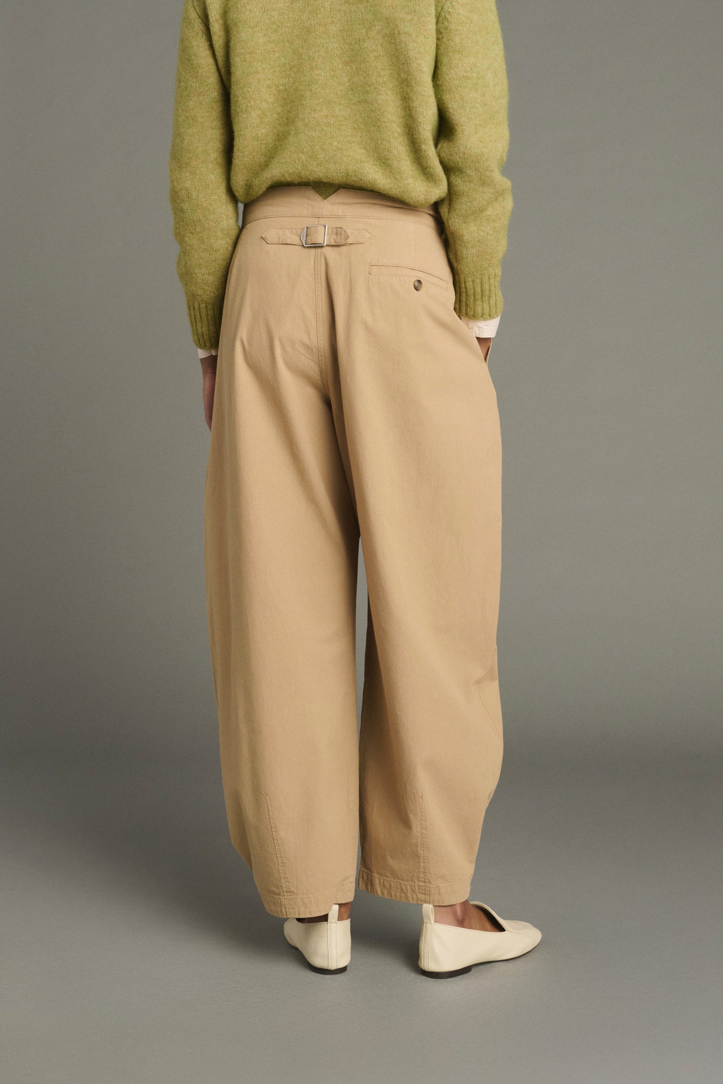 Lambert trousers - Beige - Cotton - Women