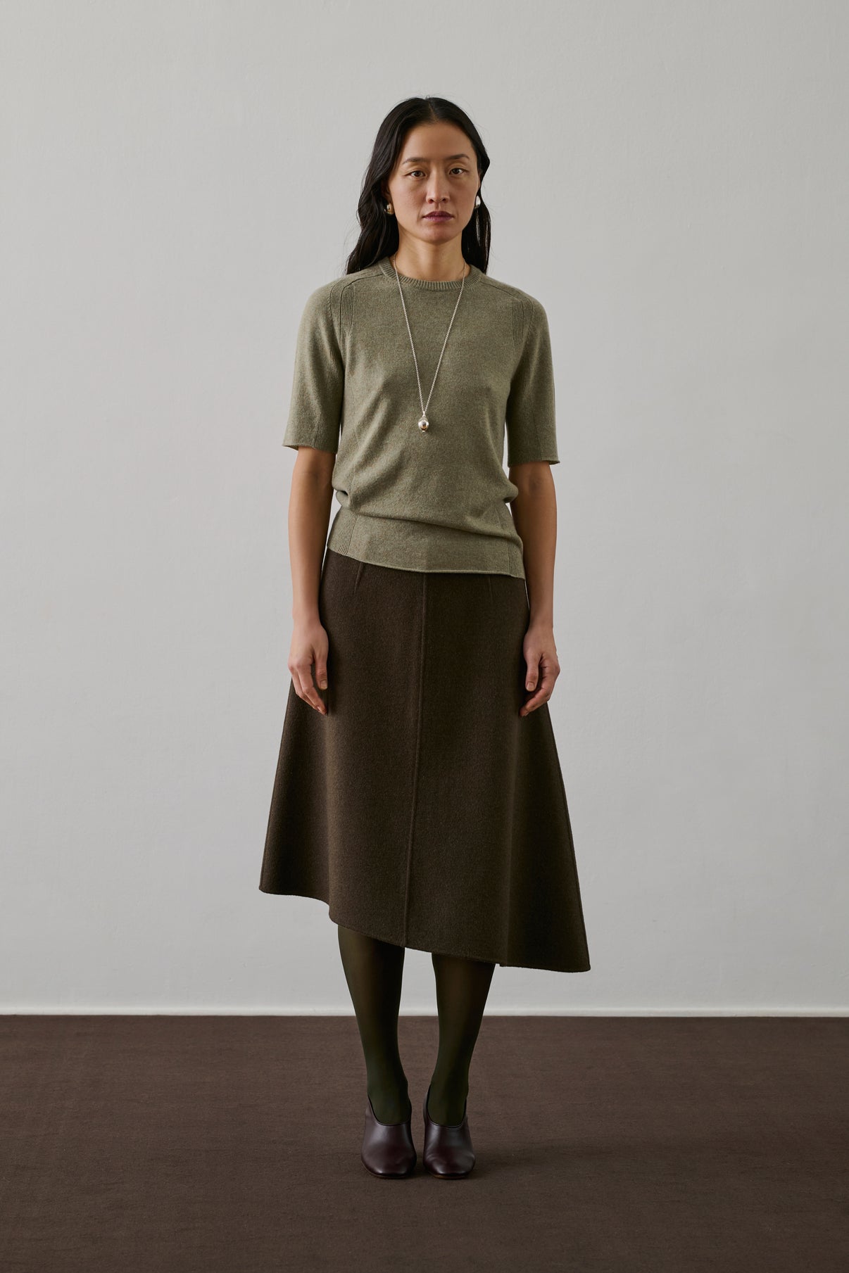 Pull Galanga - Gris/Bleu - Cachemire - Femme vue 1