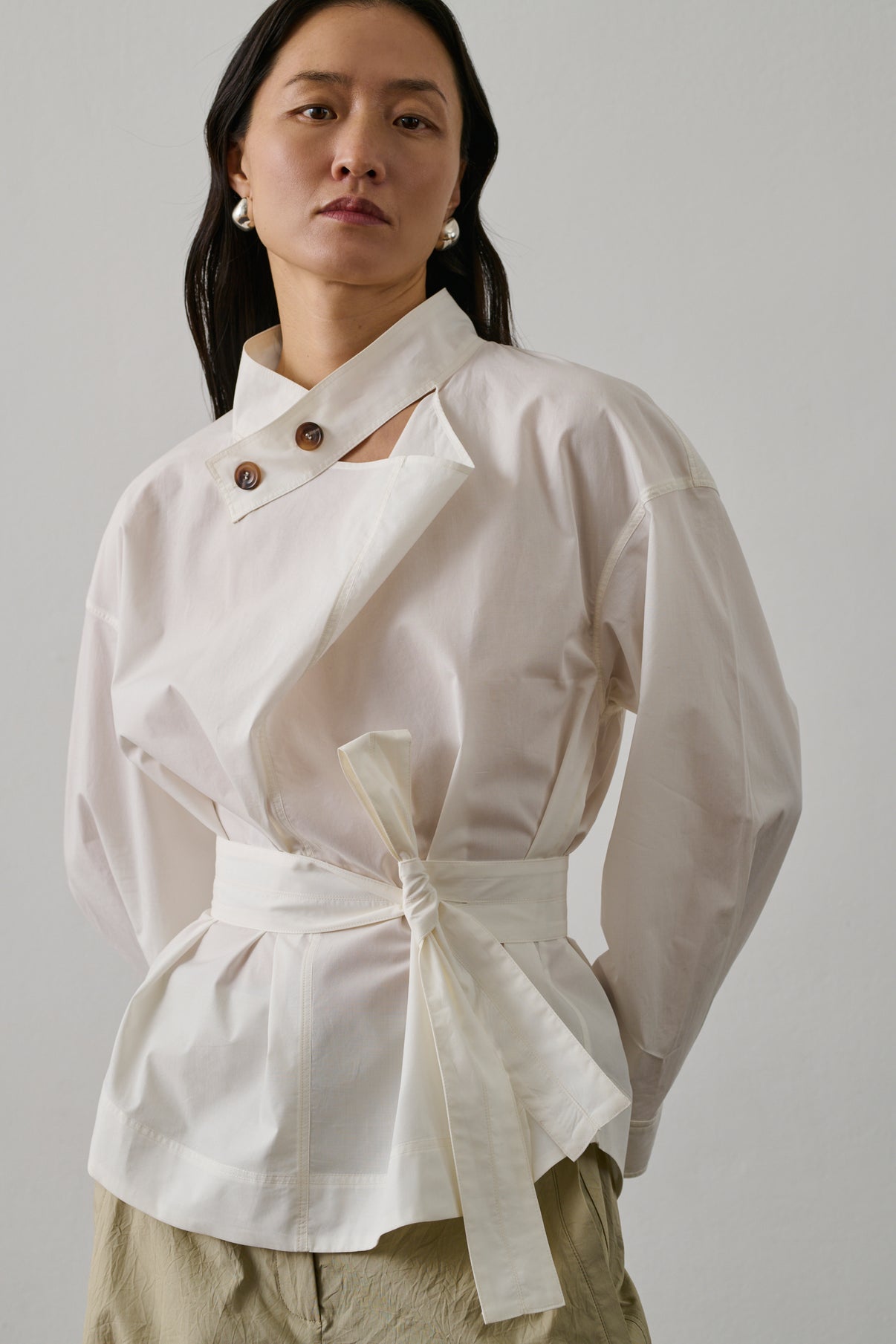 Blouse Felicite - Blanc Cassé - Coton - Femme vue 1