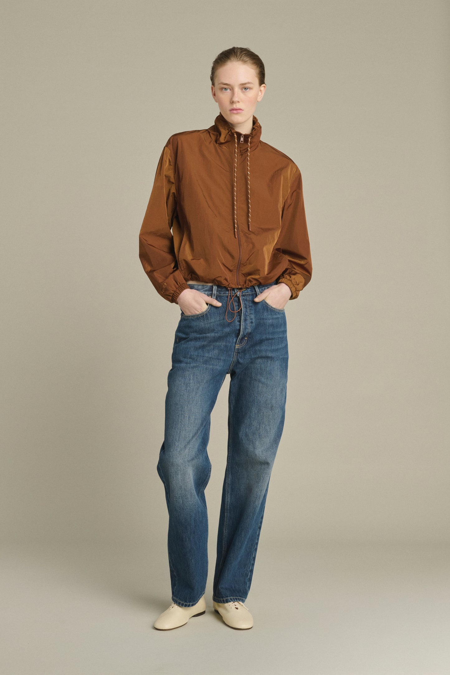 Jeans Lucien - Washed blue denim - Cotton - Femme