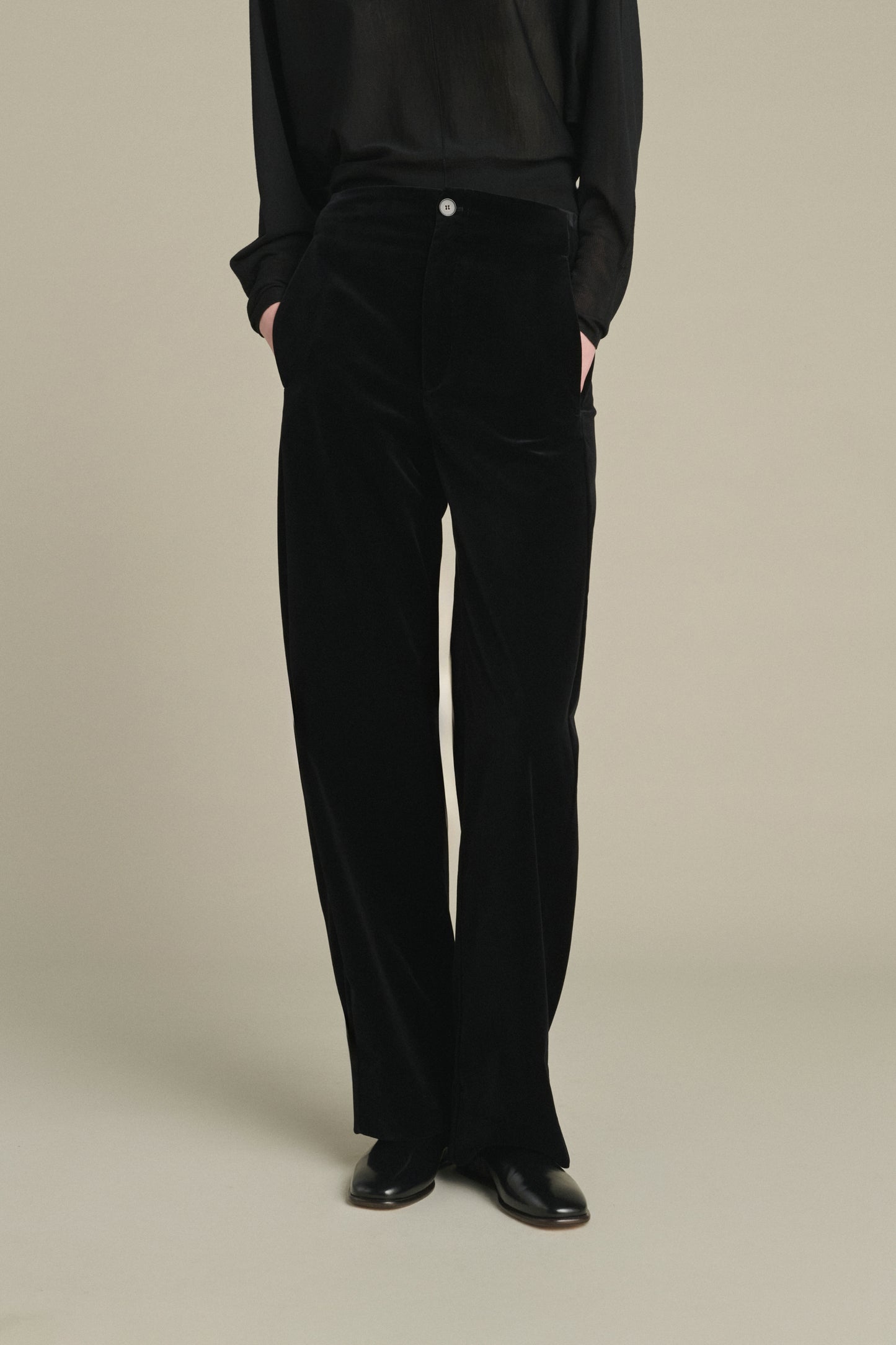 Celestin Trousers - Black - Cotton - Women