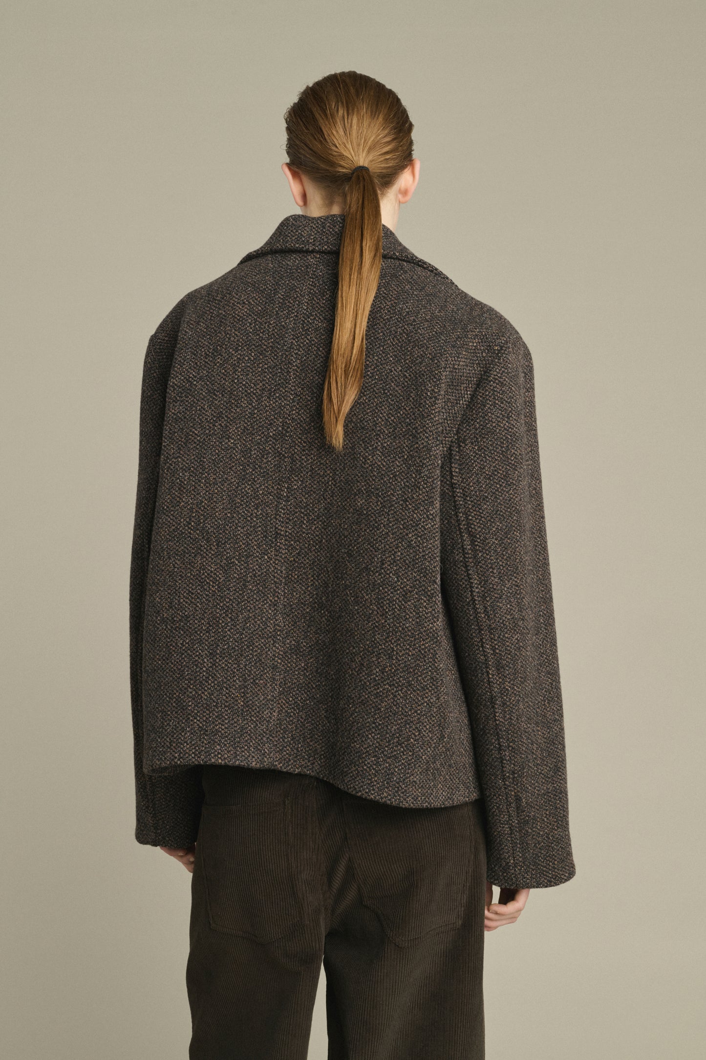 Joseph coat - Brown/Black - Wool - Women