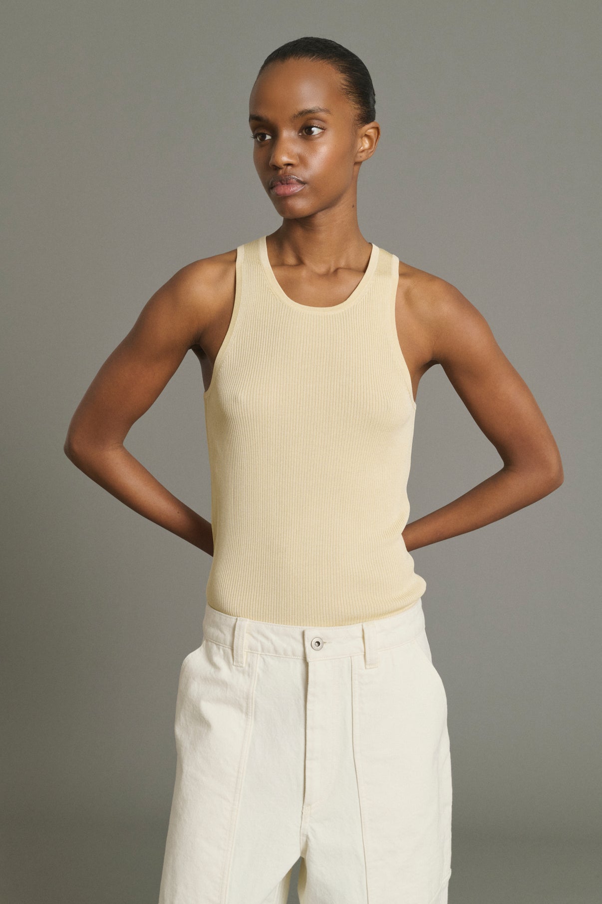 Kenzie pullover - Cream - Women vue 3