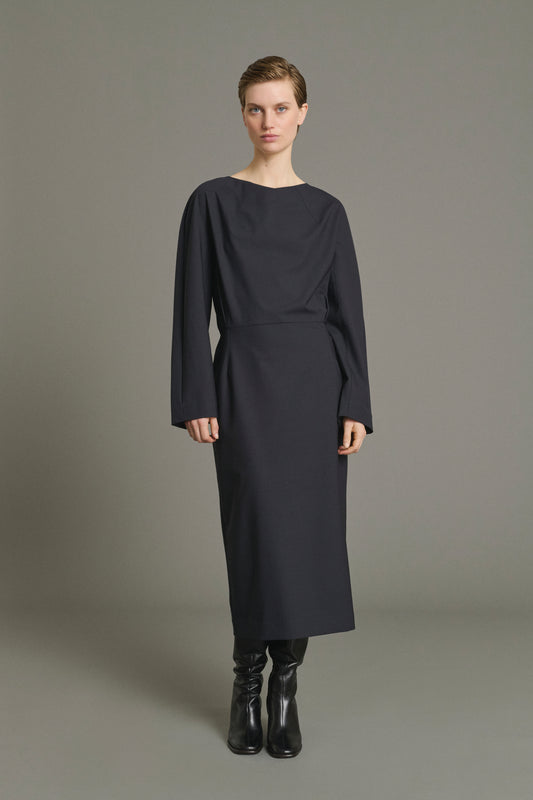 Julia Dress - Dark Navy - Women
