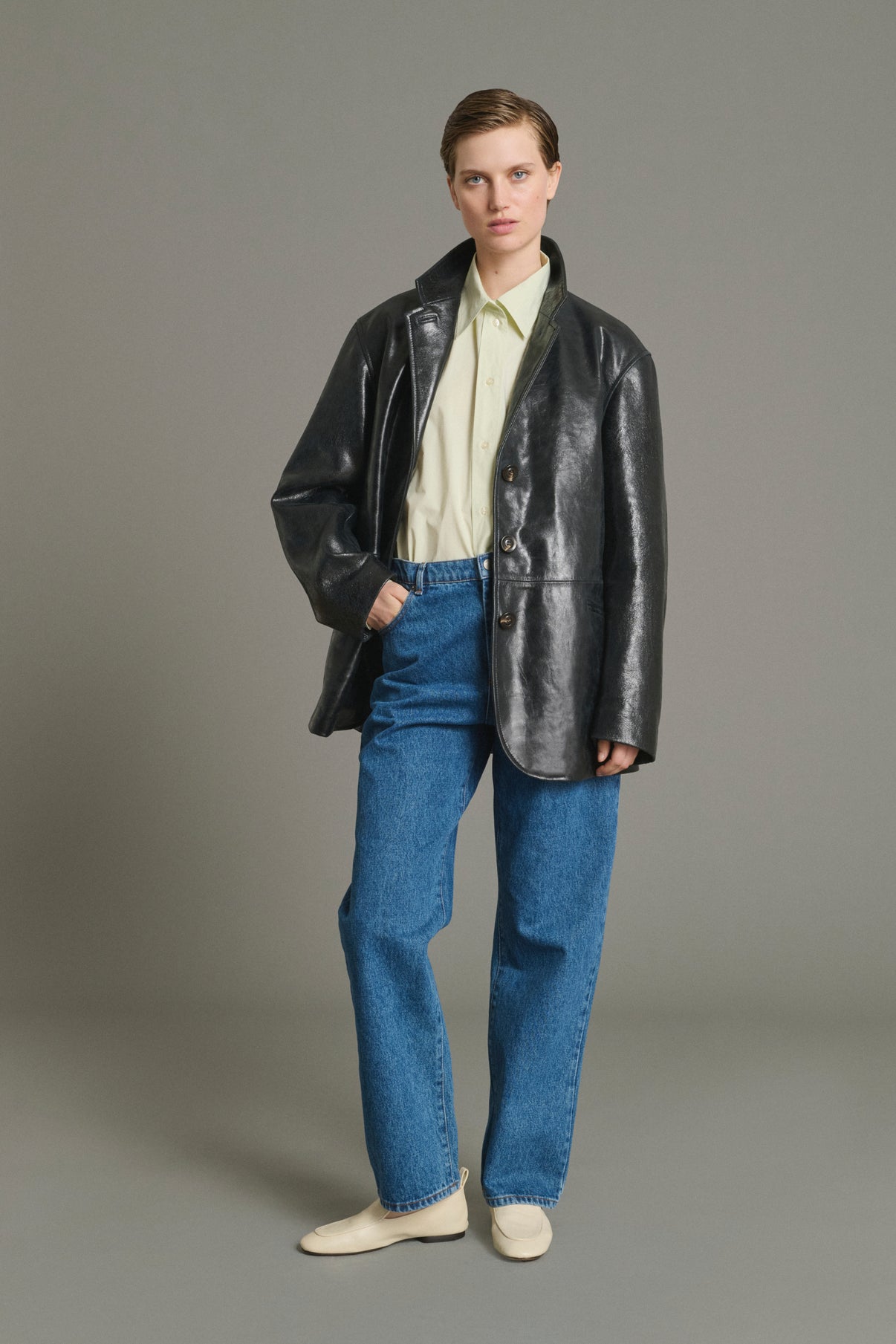 Jeans Barnabe - Washed Blue Denim Femme - Soeur vue 5