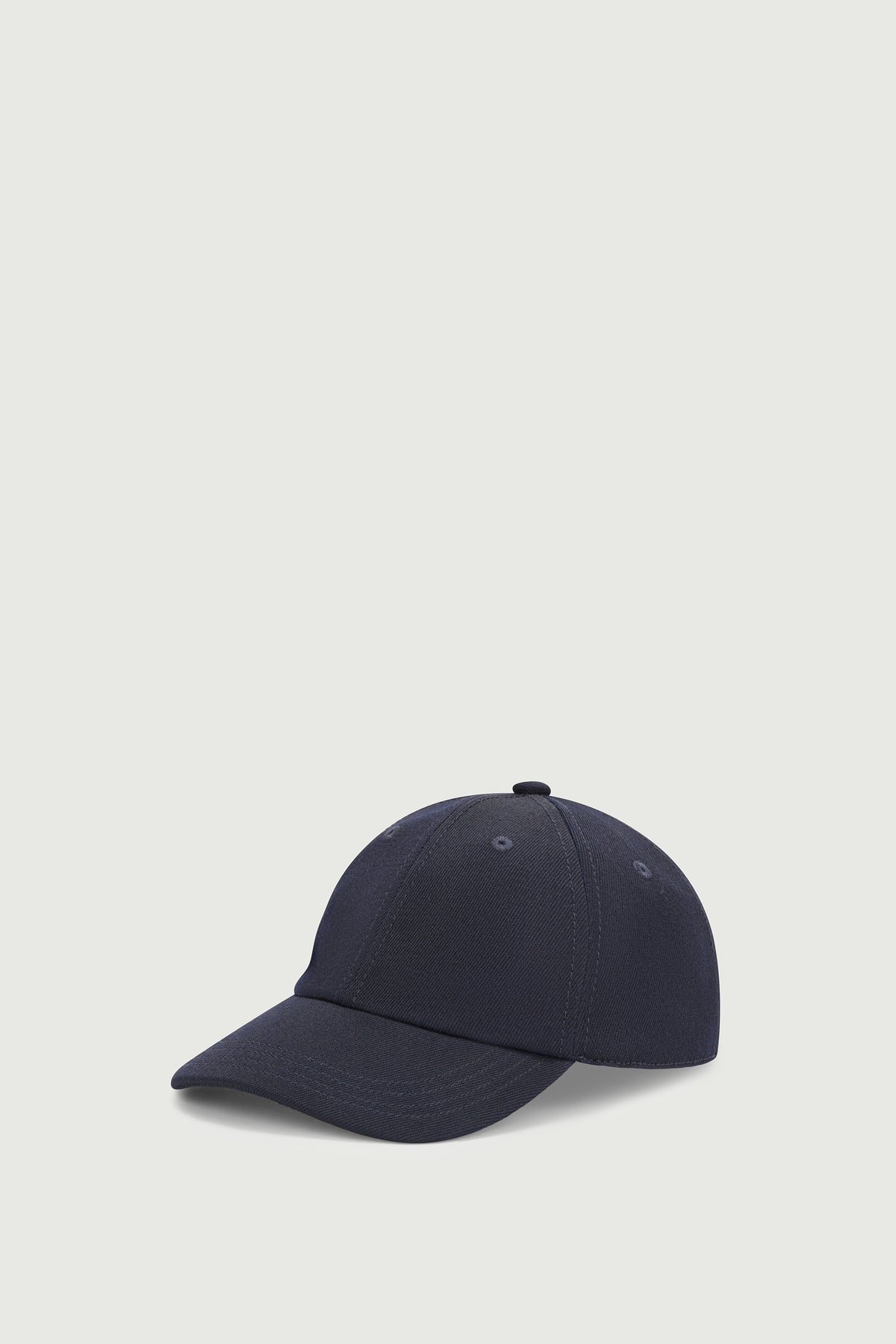 Cap Justin - Dark Navy - Wool - Men vue 2