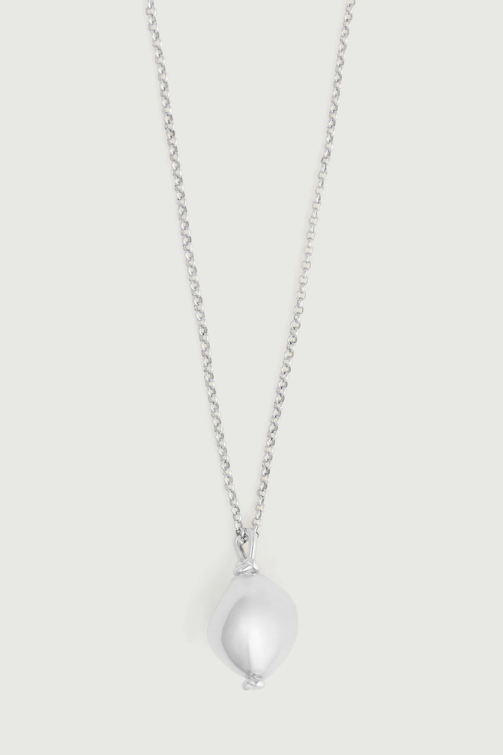 Collier - Argent - Ligne Graine - Femme vue 2