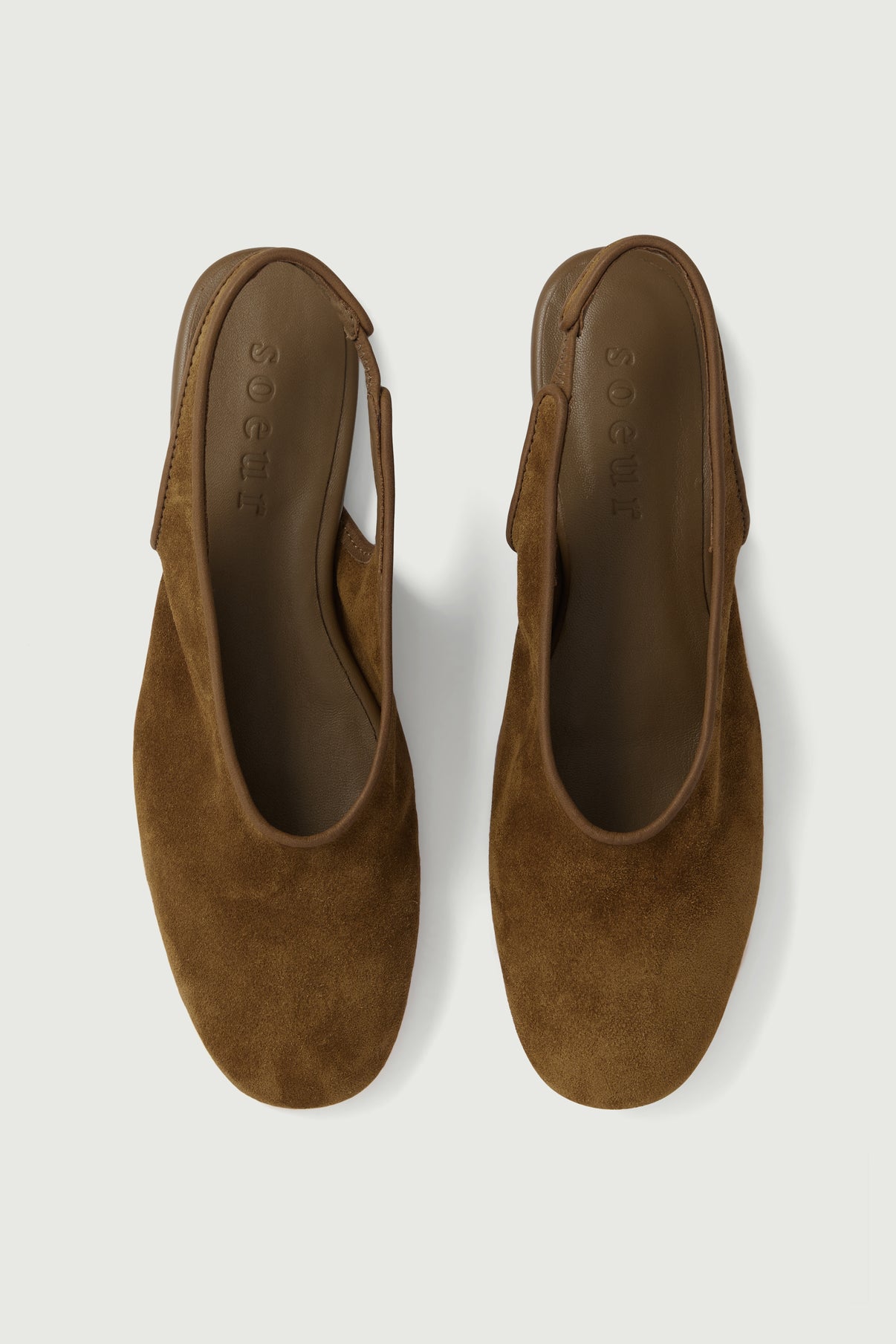 Slingbacks Emmett - Caramel - Cuir - Femme vue 6