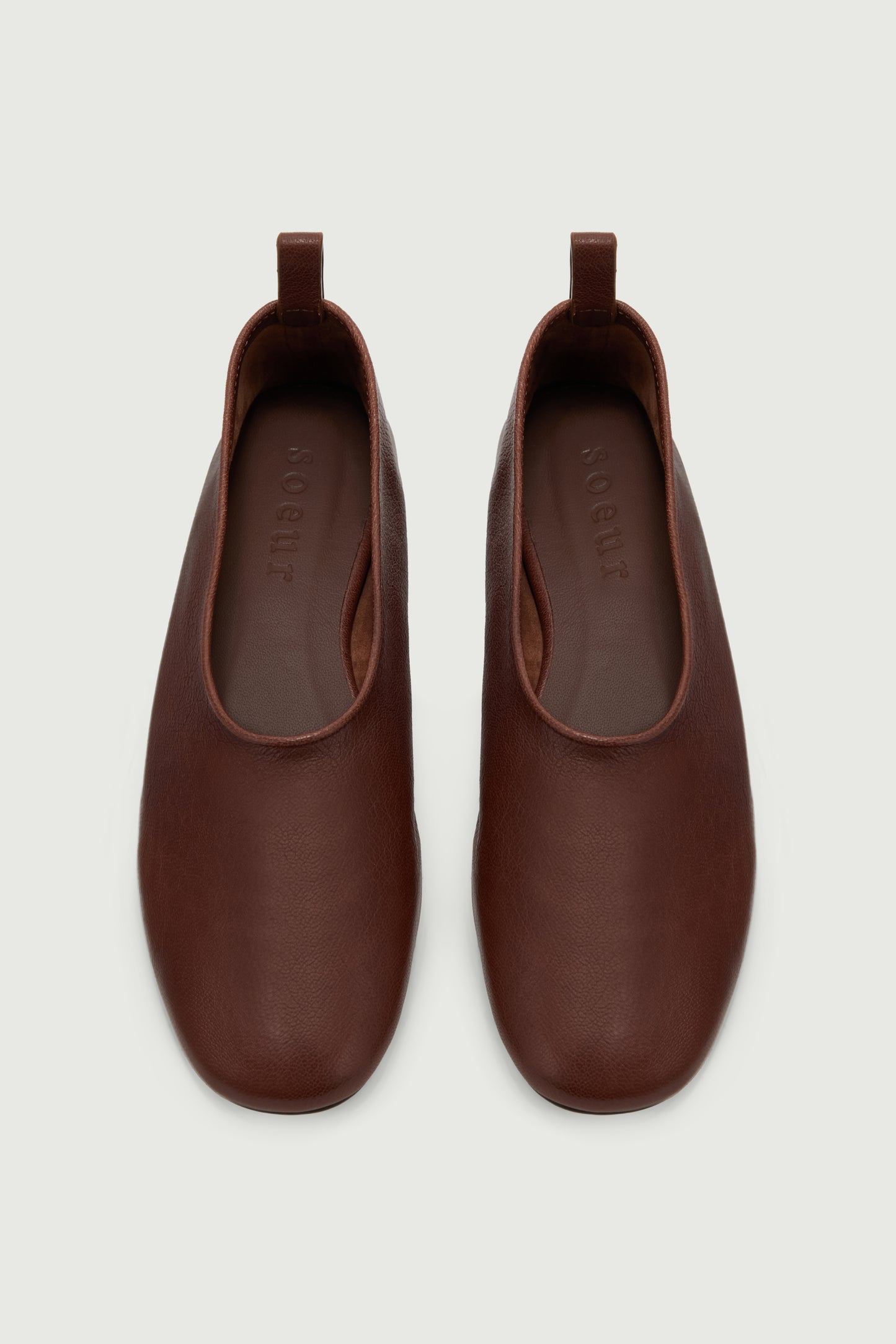 Bala ballerinas - Cognac - Leather - Women