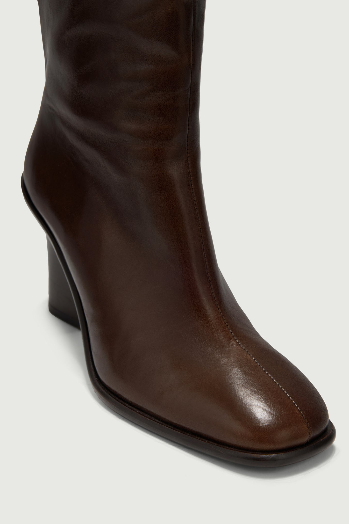 Livia Boots - Dark Brown - Leather - Women