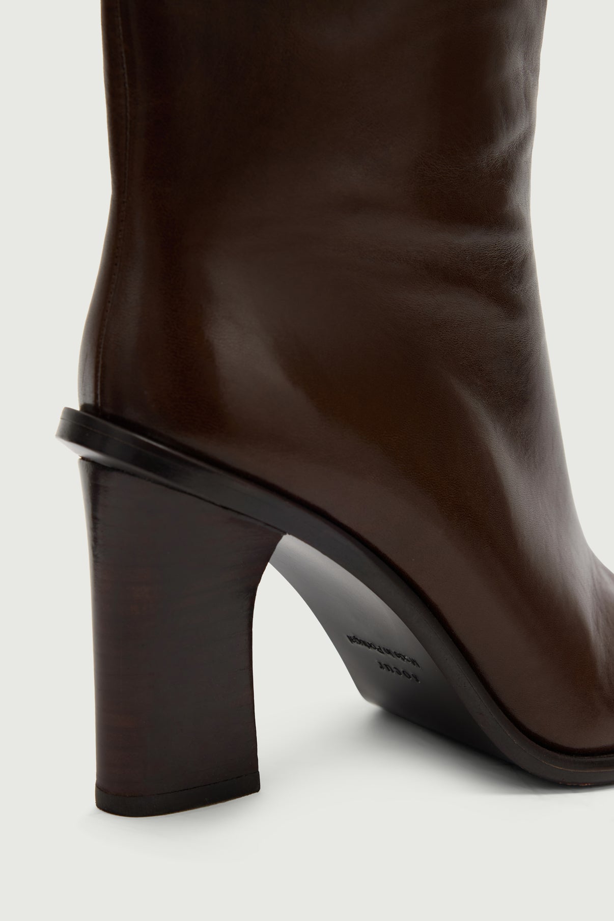 Livia Boots - Dark Brown - Leather - Women vue 6
