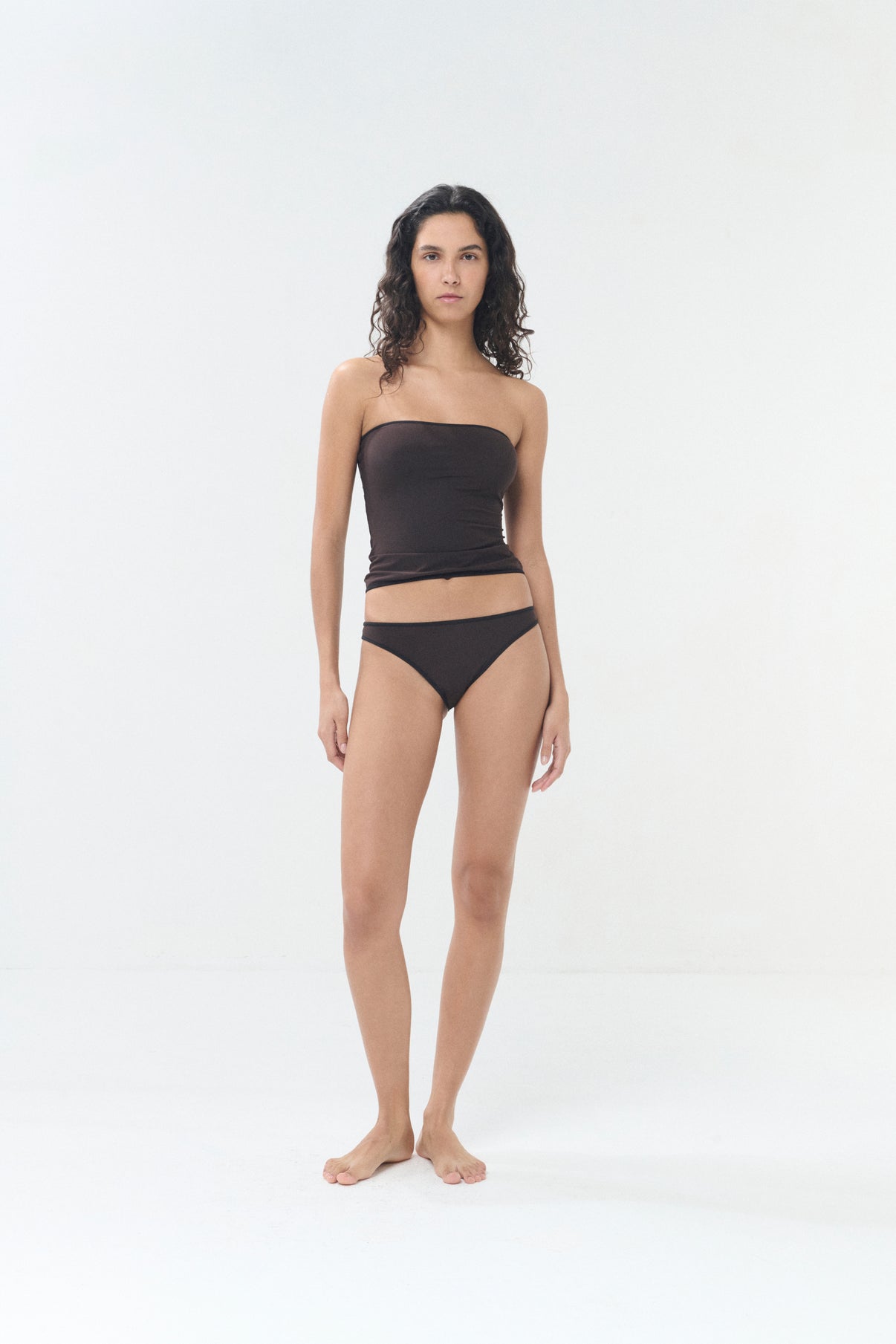 Il Top Bandeau top - Black/Brown - Women vue 4