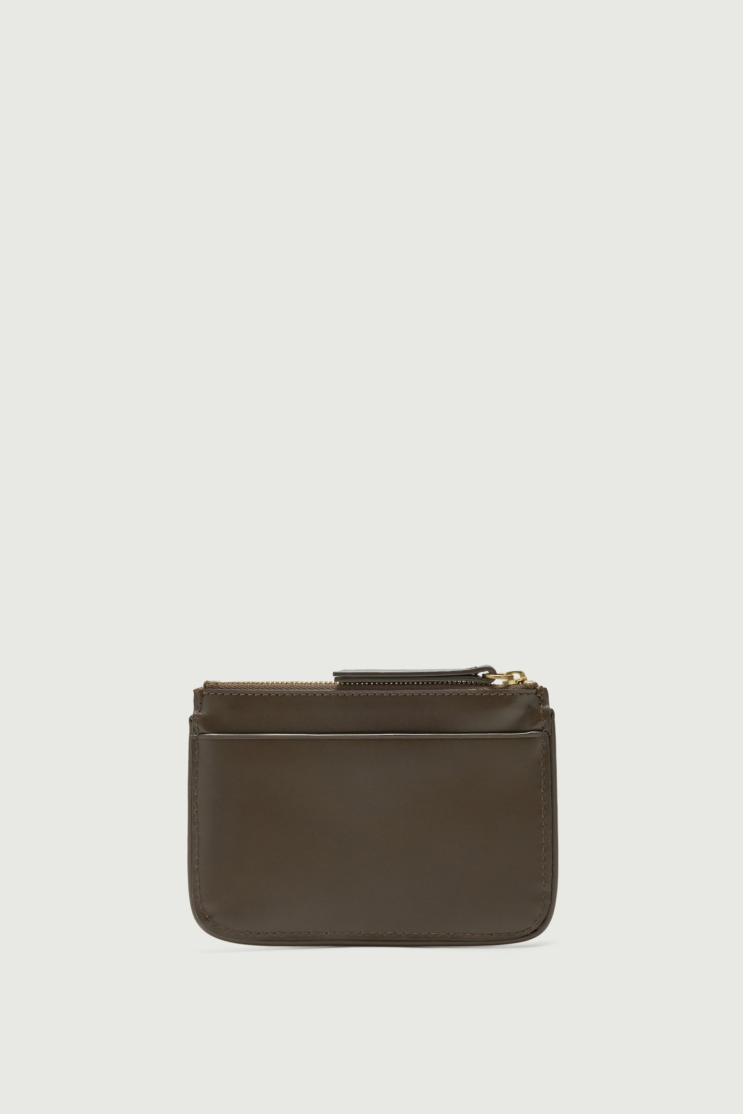 Arsene Card Holder - Khaki - Leather - Women